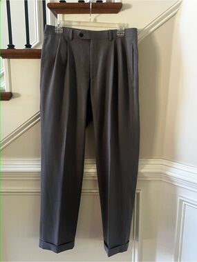 Lauren Ralph Lauren Men's Pleated Dress Slacks